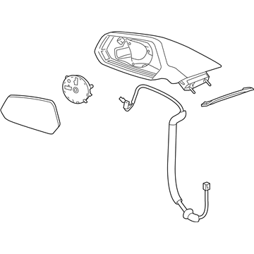 Chevy Side View Mirrors - 22762494