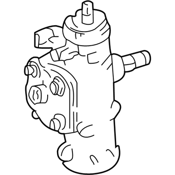 2005 GMC Safari Rack And Pinion - 19330486
