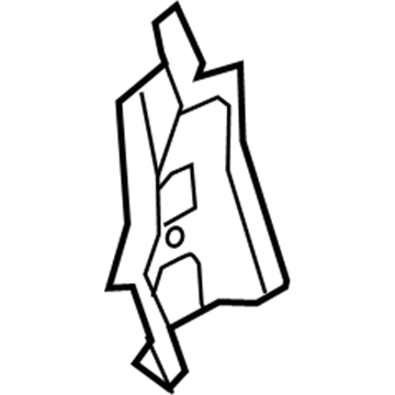 GM 84142401 Inner Brace, Rear Driver Side
