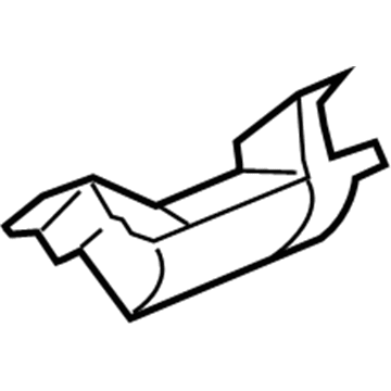 GM 20963874 Knee Bolster Bracket
