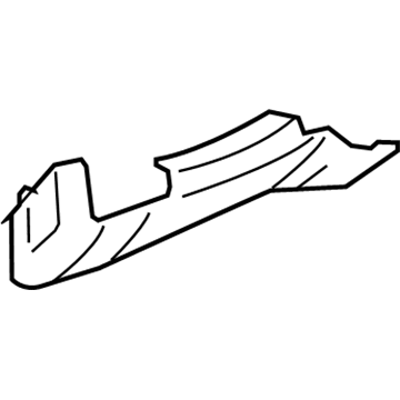 GM 25919338 Knee Bolster, Driver Side