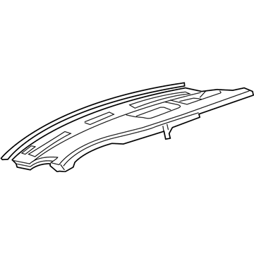 Chevy Dash Panel Vent Portion Covers - 84542281