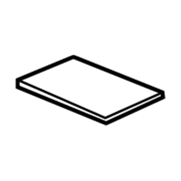 GM 15238475 Compartment Box Mat