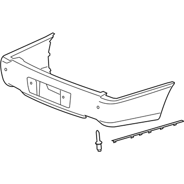 Cadillac DTS Bumper - 15213398