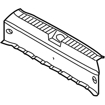 GM 96438751 Rear Panel Trim