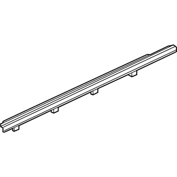 GM 23217185 Belt Molding, Front Passenger Side