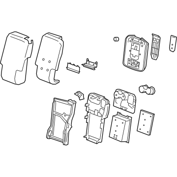 GM 85640269 Armrest Assembly