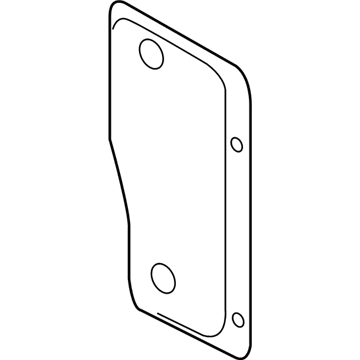 GM 19316933 Lower Trim Panel, Rear Passenger Side