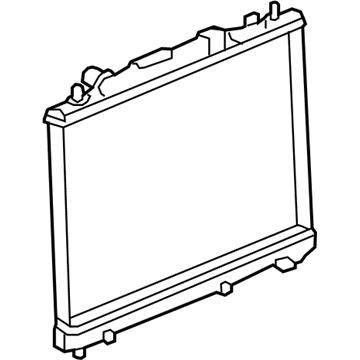 Cadillac Radiator - 15932854