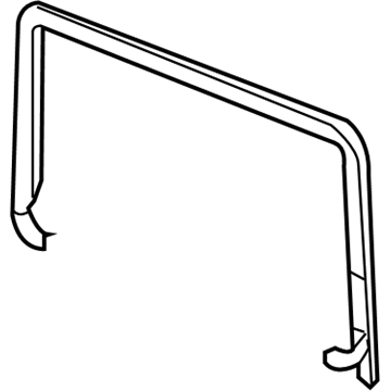 GM 15785355 Run Channel, Rear Passenger Side