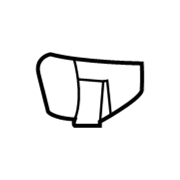 GM 15968945 Upper Extension, Driver Side