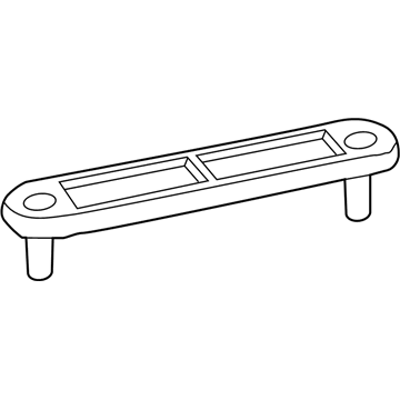 GM 10296868 Fog Lamp Mount Plate