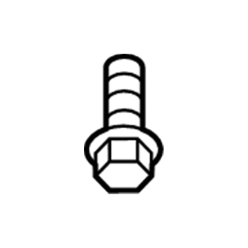 Chevy 11561075 Trailer Hitch Bolt