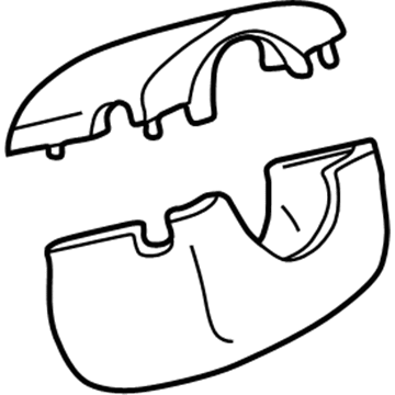 Chevy Steering Column Cover - 22654740