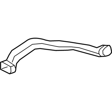 GM 25800285 Defroster Duct, Passenger Side