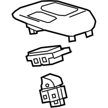GM 42521208 Shift Housing, Black