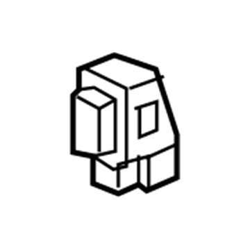 GM 22847175 Lumbar Switch, Front