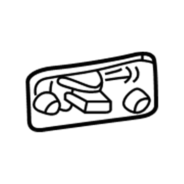 GMC C3500 Door Handle - 15742234