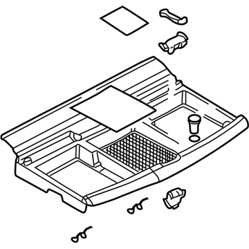 GM 10336394 Tray, Rear