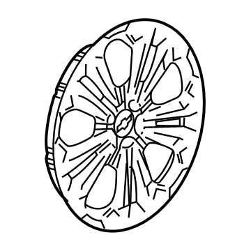 GM 42500293 Wheel Cover