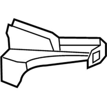 GM 19317525 Headlamp Bracket, Front Passenger Side
