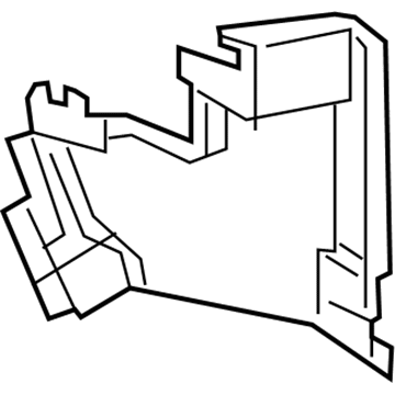 GM 19316720 Air Guide, Passenger Side