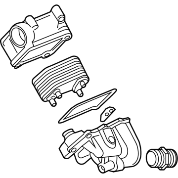 GMC Oil Cooler - 12734217