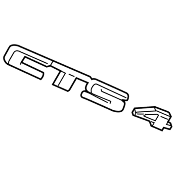 GM 23469728 Nameplate, Rear