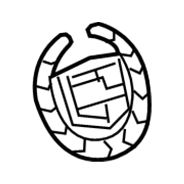 GM 23236084 Emblem, Rear