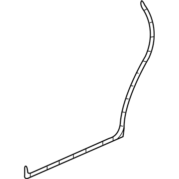 Chevy Malibu Weather Strip - 25963324