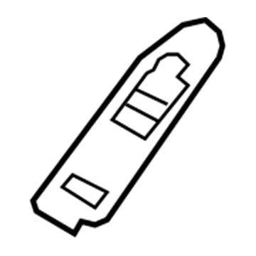 GM 15867896 Switch Bezel, Passenger Side