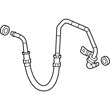 Cadillac XT6 Automatic Transmission Oil Cooler Line - 84211763