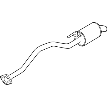 Chevy 19316292 Rear Muffler
