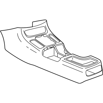 Saturn Center Console Base - 10376887