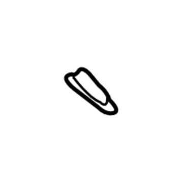 GM 10259062 Upper Dash Panel Baffle