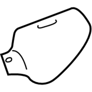 GM 13312202 Heat Shield, Passenger Side