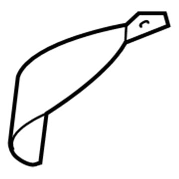 GM 13247824 Heat Shield, Driver Side
