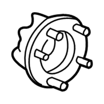 1999 GMC C3500 Wheel Hub Bolt - 88891742