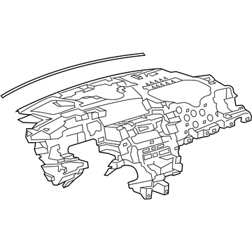 GM 84602320 Instrument Panel