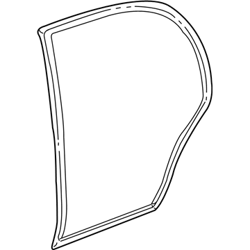 Cadillac Weather Strip - 25721149