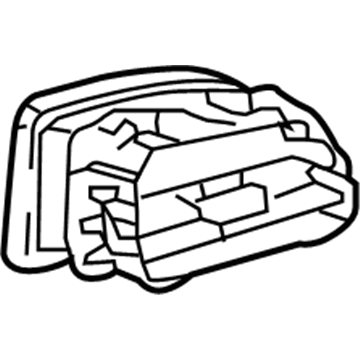 GM 84218210 Air Vent Grille, Driver Side