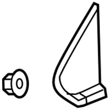 GM 42650659 Corner Molding, Front Driver Side