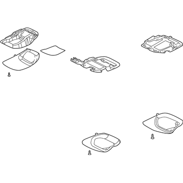 GM 10447483 Console Assembly