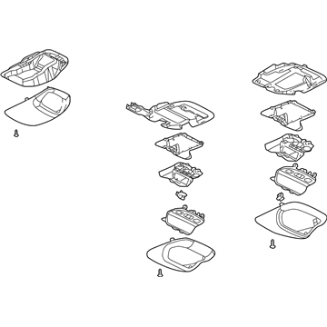 GM 10429719 Console Assembly