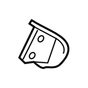 GM 23197103 Fender Upper Bracket, Front Driver Side