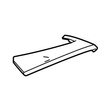 GM 84384656 Cluster Pad, Titanium