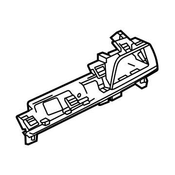 GM 84849815 Applique Panel, Silver, Passenger Side