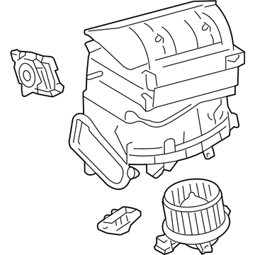 Pontiac 19184660 Blower Assembly