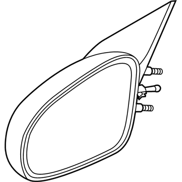 Saturn Ion Side View Mirrors - 22726679