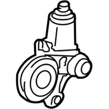 2010 Pontiac Vibe Window Motor - 19184249